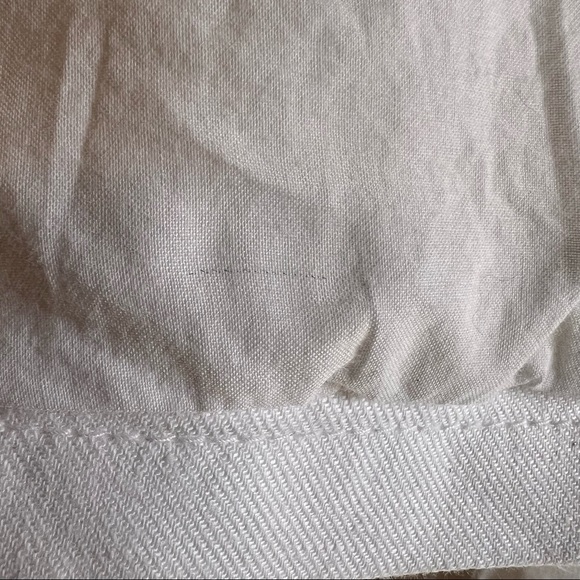 Liz Claiborne Light Lined Jacket XL White Zippered Front And Pockets - Picture 12 of 12